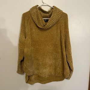 Womens Mustard Yellow Sweater